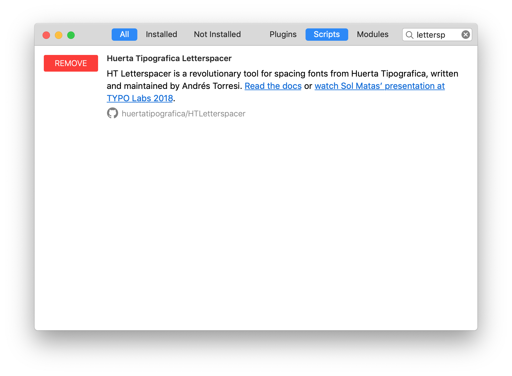 Plugin Manager — scripts